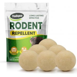 KALANKA-Repulsif Souris, Anti Souris, Anti Rats pour Rongeur Intérieur et Extérieur Plus Efficace Que Les Ultrasons et Piege a Rats 6 Pack - Neuf