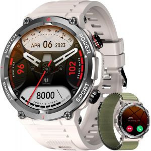 Montre De Fitness 1,39 Pouces Pour Hommes Et Femmes Avec Saturation En Oxygène Du Sang Et Surveillance Du Sommeil, 100 Modes Sportifs, Étanchéité Ip68 (Disponible Pour Ios Et Android). - Neuf