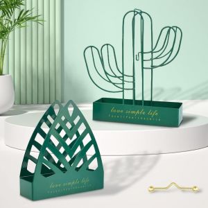 Lot de 2 porte-bobines anti-moustiques en métal (vert), brûleur d'encens créatif en spirale, porte-bobine anti-moustiques en spirale, feuilles de cactus pour maison, bureau, hôtel, centre commercial - Neuf