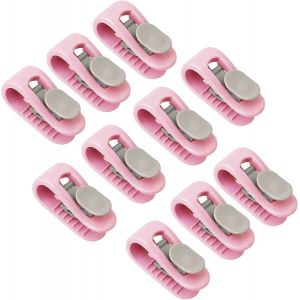 Pinces de couette,10pcs pince de couverture de couette &agrave; haute &eacute;lasticit&eacute;,pince de support de couette sans aiguille - Gardez la couette en - Neuf