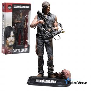 Figurines The Walking Dead Rick Grimes Daryl Dixon 15 Cm S&eacute;rie Tv Amc - Neuf