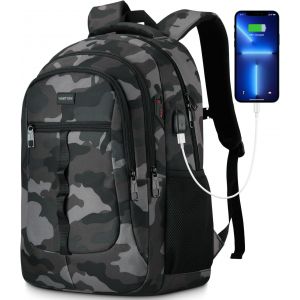 Sac a Dos Scolaires,17.3 Pouces Cartables D'école Sac a Dos College Université Lycée pour Homme Ado Garcon.[V116] - Neuf