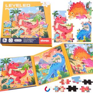 ERYI-Puzzle Magnetique Enfant,97 Pcs Puzzles Magnétiques Pour Enfants,3-In-1 Jouet Puzzle Magnétique Pour Enfants Puzzl Enfan, Jeu Magnétique Puzzles Enfant Pour 3, 4, 5, 6, 7 Ans, Cadeau, Jeu Voyage - Neuf