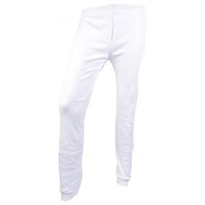 Caleçon Homme Thermo Doublé Polaire Thermo Caleçon Blanc - Neuf