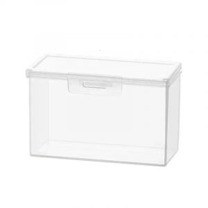 Bo&icirc;te De Rangement En Plastique Transparent, Bo&icirc;te De Rangement Polyvalente Pour Carte De Jeu, Carte De Visite Rectangulaire, Porte-Carte De Cr&eacute;dit, &Eacute;tui Organisateur[Z404] - Neuf