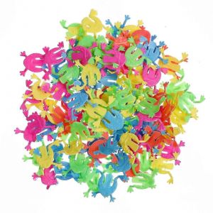 100 Pcs Jouets en vrac Enfants Hopping Frog Jouet Grenouille Jeu Jumping Toys Frog Hopper Game - Neuf