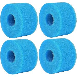 8 pièces de type éponge filtrante,cartouche filtrante en mousse,mousse filtrante de piscine,réutilisable et lavable - Neuf