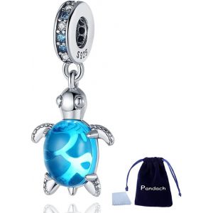 Eryi-Charme Monde Global Argent 925 Sterling Femmes Perles Charm Pendentif Breloque Avec 5a Zircone Compatible Pour Européen Bracelets Collier,Christmas Gifts For Family/Friends - Neuf