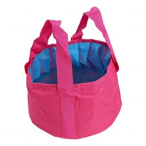 Lavabo Pliable Ext&eacute;rieur &Eacute;vier D'eau De Camping Portable &Eacute;tanche (Rouge Rose) - Neuf