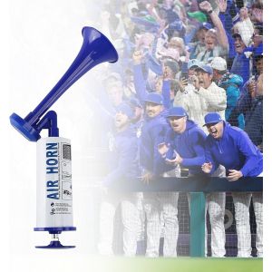 Acdsgd-Trompette De Stade R&eacute;utilisable: Portable Klaxon Stade De Football Avec Pompe, Corne Manuelle Pour Supporter, Trompette D'autod&eacute;fense, Klaxon D'ours, Pour Nautique, Anniversaire, C&eacute;l&eacute;bration - Neuf