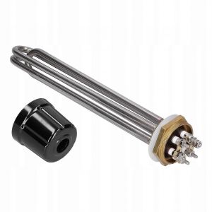 Tige chauffante en acier inoxydable 4,5 kW 1,5"" bsp - Neuf