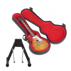 Modele de guitare exquis et raffine, mini guitare en tilleul, instrument de musique, decoration, collection, cadeau - Neuf
