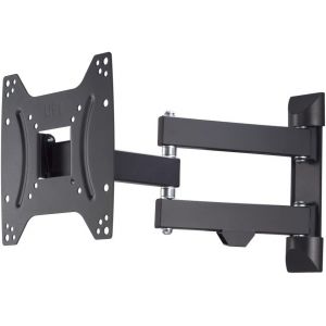 Support Mural Tv Tilt Inc Ble Pour Tv Écran Plat Entre 48 Cm Et 122 Cm (19"" À 48""), Jusqu'À 25 Kg De Charge Supportée, Vesa 200X200, Noir - Neuf