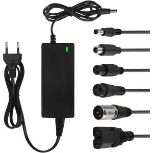 Chargeur Trotinette Electrique, Chargeur Hoverboard 42V 2A, Chargeur Universel, Chargeur De Scooter Electrique, Chargeur De Batterie 36V Pour Trottinette Électrique - Neuf
