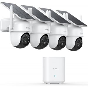 SolarCam D1 Classic Kit - Caméra Additionnelle, Étendez Votre Système, Nécessite Une Homebase (Pas d¿Utilisation Autonome) Une Homebase Peut Connecter Jusqu¿à 4 Caméras - Neuf