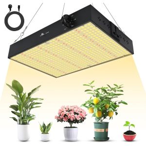 Loc-Lampe De Culture Led 1000w Spectre Complet,Lampe Horticole Led Mable Plante Interieur,1000w Lampe Croissance Plante Avec Uv Et Ir Pour Intérieur Plantes Légumes Et Fleurs - Neuf