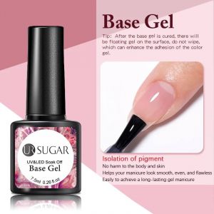 Ur Sugar 7.5ml Paillettes Uv Gel Vernis &Agrave; Ongles Paillettes Paillettes Tremper Uv Gel Vernis Color&eacute; Vernis &Agrave; Ongles Gel Bricolage Vernis &Agrave; Ongles.Base. - Neuf