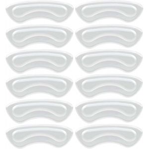 Kalanka-6 Paire Coussinets De Talon Pour Talons Hauts, Coussinets De Coussin En Silicone, Coussinet Chaussure,Prot&egrave;ge Talon Chaussure,Coussinets Inserts De Talons, Semelles Chaussures Trop Grandes - Neuf