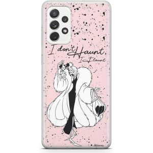 JGD-Coque de t&eacute;l&eacute;phone Portable pour Samsung A33 5G Original et sous Licence Officielle Disney Motif Cruella and Puppy 001 Parfaitement adapt&eacute; &agrave; la Forme du t&eacute;l&eacute;phone Portable, Coque en TPU - Neuf