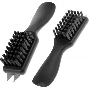 2pcs Durable Chaussures De Golf Brosse Salet&eacute; D&eacute;bouillant,Poils De Nettoyage En Nylon - Neuf