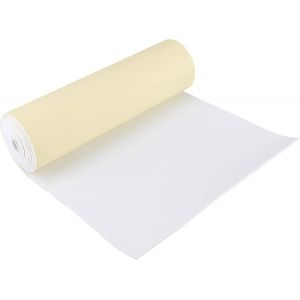 2mx30cm Rouleau De Mousse Eva Auto-Adh&eacute;sif Blanc,Feuilles De Mousse De Rembourrage Collantes De 3 Mm D'&eacute;paisseur Pour L'artisanat De Scrapbooking,Mod&egrave;le De D&eacute;guisement,Meubles De Coussin - Neuf
