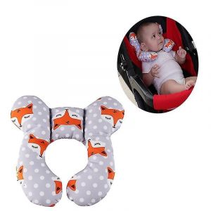 Coussin De Voyage En U Pour Siège Auto Et Poussette - Soutien De La Tête Et Du Cou Du Bébé Pour Un Voyage Confortable - Neuf