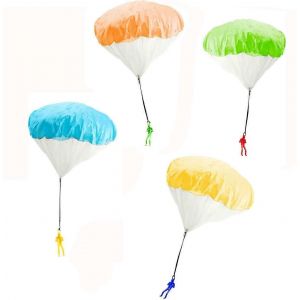 5 jouets de parachute,lancement de jouets de parachute gratuitement de tanglecouleur aléatoire - Neuf