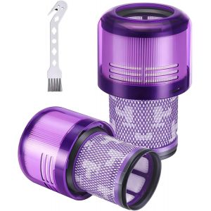 Filtre pour Dyson V12,Filtre Aspirateur pour Dyson,Accessoires pour Dyson V12 Origin,V12 Detect Slim,V12 Slim+,V12 Detect Slim Absolute,Pièce pour Aspirateur #971517-01.[M10] - Neuf