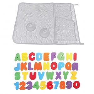 Lot De 26 Autocollants Cr&eacute;atifs En Lettres Anglaises Eva Color&eacute;es, Jouet &Eacute;ducatif Amusant Pour Enfants, Pour La Maison, La Salle De Bain, La Douche Et Le Bain - Neuf