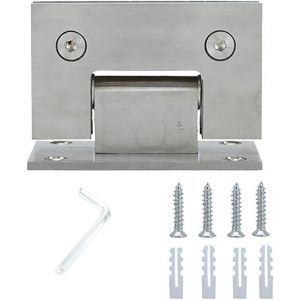 Pince de Salle de Bain charni&egrave;re en Acier Inoxydable, charni&egrave;re &agrave; Double Ouverture 90 &deg;, Salle de Douche h&ocirc;tel - Neuf