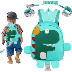 Harnais De Marche Baby Reins Pour Les Tout-Petits,Poignet Avec Serrure Et Lien De Sangles Élastiques De 1,5 M - Neuf