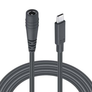 KAL-5M/16Ft Usb C Mâle À Dc Mâle Câble D'Alimentation Adaptateur Pour Starlink Mini Dc 5521 À Usb Type C Fiche 20V 5A Cordon De Charge D'Alimentation Rallonge (0,5M) - Neuf