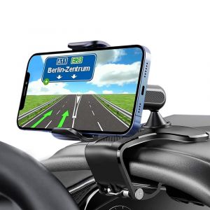 Support de t&eacute;l&eacute;phone de voiture rotatif &agrave; 360 degr&eacute;s pour smartphones de 4,7 &agrave; 7,2 pouces - Neuf