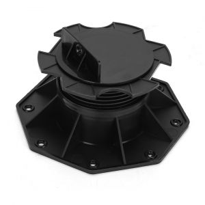 Plot r&eacute;glable pour terrasse bois et composite 60 &agrave; 140 mm Roulements Lot de 50 plots - Neuf