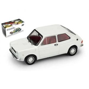 BRUMM BM0500-02 COMPATIBLE FIAT 127 1971 BIANCO 1:43 LIM.100 PCS MODELLINO DIE CAST MODEL - Neuf