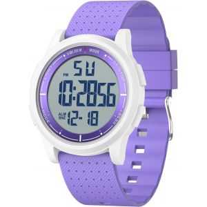 Eryi-Montre Homme & Femme 5atm Bracelet Digitale Étanche, Montre-Bracelet En Caoutchouc À Affichage Grand Angle Ultra-Mince Pour Garçons Et Filles - Neuf