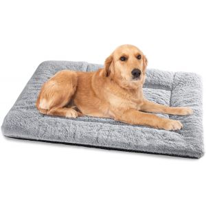 Panier Chien,Tapis Chien Grande Taille,90x60 Cm Matelas Pour Chiens Lavable Super Doux Dog Bed Imperméable Avec Dessous Antidérapant.[X80] - Neuf