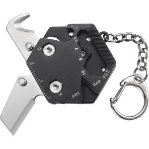 Outil Multifonction 14 En 1 Couteau Suisse Outil De Poche Multifonction Porte Clef Multifonction Pour Camping Randonnée - Neuf