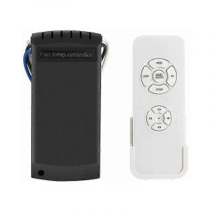 Télécommande pour ventilateur de plafond,Télécommande radiocommandée,Contrôleur de ventilateur,3 vitesses,4 minuteries1 set - Neuf