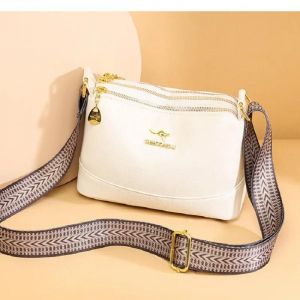 Kangourou Marque De Luxe En Cuir Femmes Petit Sac &Agrave; Main Et Sac &Agrave; Main Cr&eacute;ateur De Mode Sac &Agrave; Bandouli&egrave;re Femme Voyage Oreiller Sac &Agrave; Bandouli&egrave;re.White. - Neuf