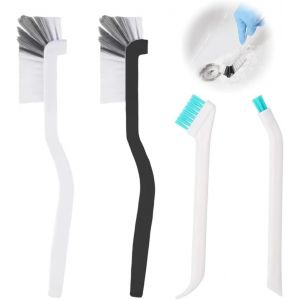 4 Pcs Brosse De Nettodes Interstices Brosse Nettobrosse De Nettodes Interstices Brosse Joint Carrelage Brosse Salle De Bain Outils De Netto3 Styles - Neuf