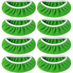 8 Reusable Swiffer Wipes-Washable Microfibre-Suitable for Dry/Wet Floors (Wood,Tiles,Marble)-Sweeper Mop - Neuf