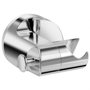 360 Rotatif R&eacute;glable &agrave; Vide porte de Douche pour Douche &agrave; Main et le pommeau de Douche, support &agrave; Ventouse en Plastique R&eacute;sistant, Facile d'Installation - Neuf