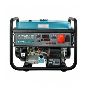 Groupe &eacute;lectrog&egrave;ne &agrave; essence 8000W avec commutateur ATS - K&ouml;nner & S&ouml;hnen KS 10000E-3 ATS - Neuf