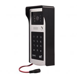 Sonnette video WiFi, interphone, camera HD, detection de mouvement, code d'identification, clavier pour iOS et Android (Etats-Unis) - Neuf