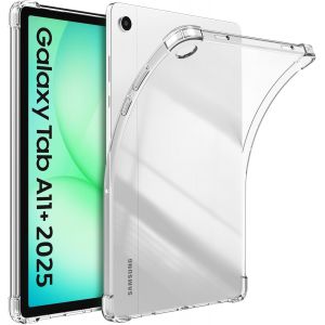 KALANKA-Coque Transparent pour Samsung Galaxy Tab A11+/A11 Plus 11 Pouces 2025 SM-X230/&iquest;X236/&iquest;&iquest;X238, Coque de Protection Ultra Fine et L&eacute;g&egrave;re en TPU, Transparent - Neuf