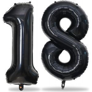 Grands Ballons Vert Sauge En Forme De Chiffre 30 ¿ 101,6 Cm ¿ Feuille D'Aluminium Olive 3 & 0 ¿ Auto-Gonflant ¿ Ballons Décoratifs De Fête Pour Femme ¿ 101,6 Cm - Neuf