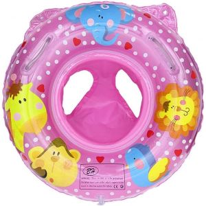 KAL-Anneau De Natation Pour Bébé,Bouée Gonflable Pour Jeune Enfant,Anneau De Natation Pour Bébé,Aides À La Natation Avec Siège De Natation En Pvc Pour Jeune Enfant De 6 Mois À 48 Mois - Neuf