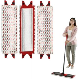 3 x Mop Refill Compatible with Vileda UltraMax XL, Absorbent Microfibre Refill, Washable and Reusable Refill for Cleaning Floors, Cleaning Stains - Neuf
