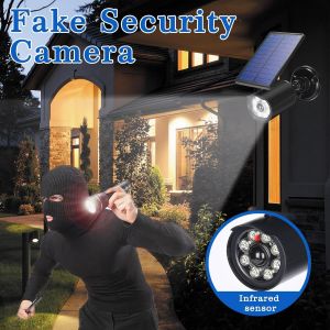 Asfasfq-Lot De 2 Lampes Solaires D'extérieur Étanches Ip67 Avec Détecteur De Mouvement 1600 Lm Pour Extérieur, Jardin, Allée, Terrasse, Paysage, Cour - Neuf